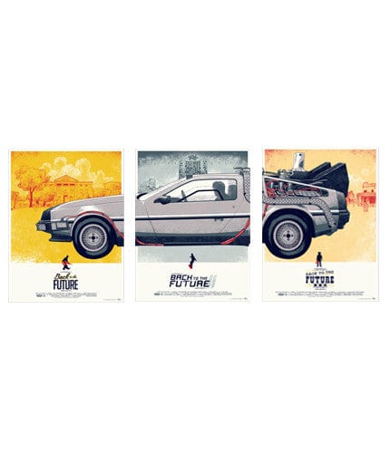 Back to the Future Trilogy Set Phantom City Creative poster