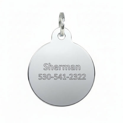 Bad Tags - Funny Personalized Dog ID Tag - Squirrel Patrol - Dog.Dog.Cat.