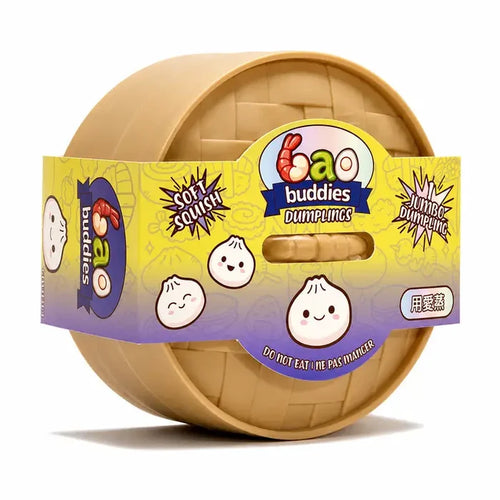 Bao Buddies Mystery Dumpling Rare Holographic - Squishy Sensory Toy