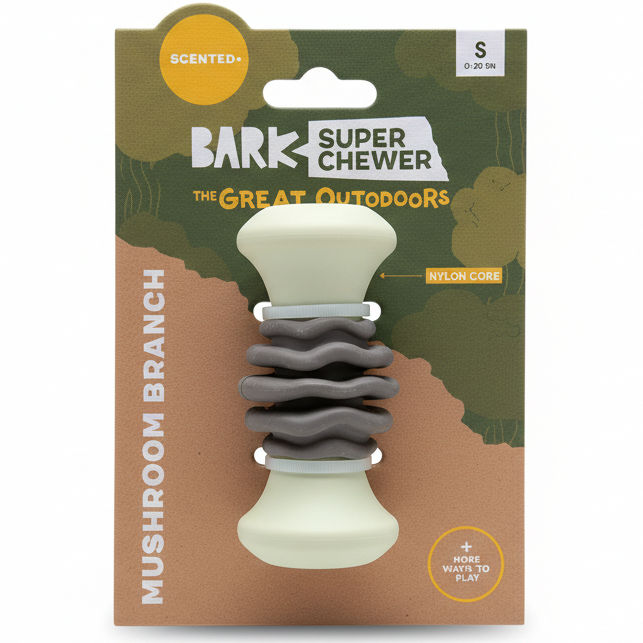 Bark SPR chwr Mushroom - Dog.Dog.Cat.