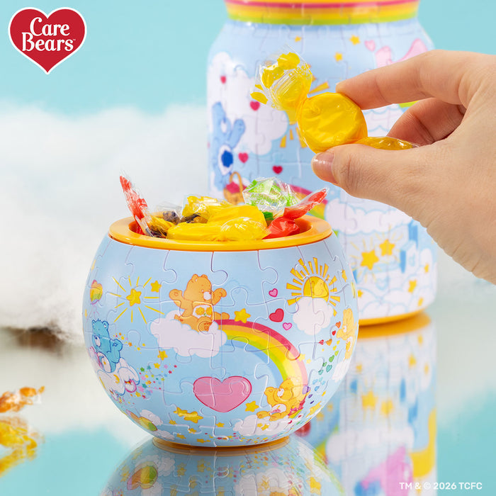 Play under the rainbow with Care Bears™. This dreamy puzzle brings joy, color, and a little magic to every piece.