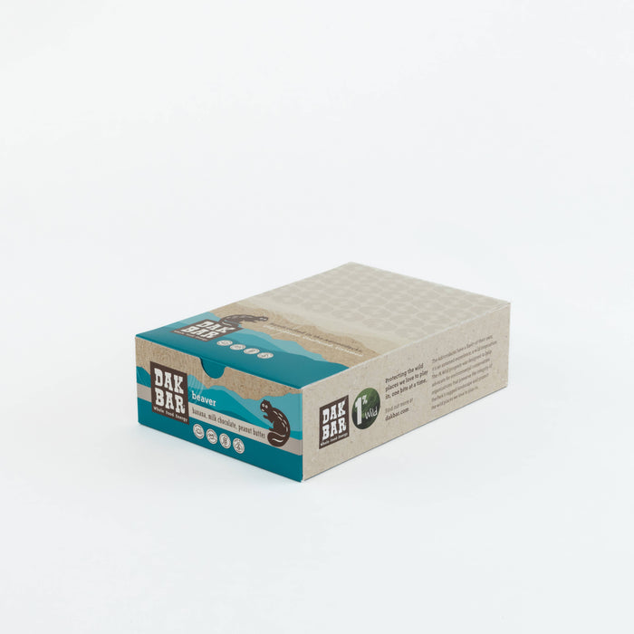 Beaver Bar -Milk Chocolate, Peanut Butter & Banana Snack Bar