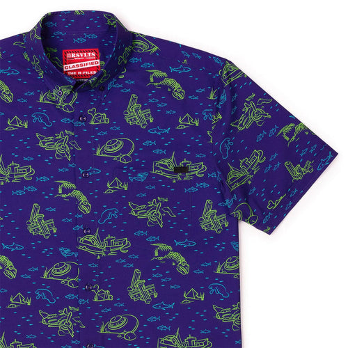 RSVLTS XS RSVLTS Short Sleeve Shirt Bermuda Boneyard – KUNUFLEX Short Sleeve Shirt Bermuda Boneyard – KUNUFLEX Short Sleeve Shirt
