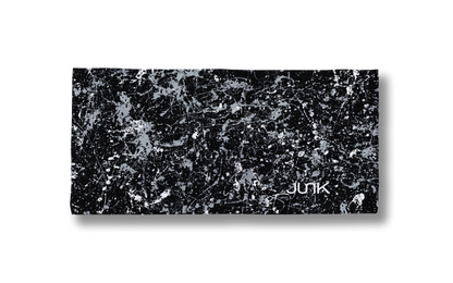 Black Silver Splatter Big Bang Lite Headband - View 3