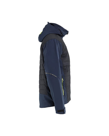 Blaklader Hybrid Jacket Navy & Yellow | 4743