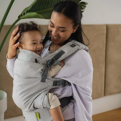 Boba X - The all-in-one baby carrier designed to last from birth to toddlerhood (0-36+ months or 7-45 lbs). Versatile and fully adjustable in width and height for a perfect fit. Gray