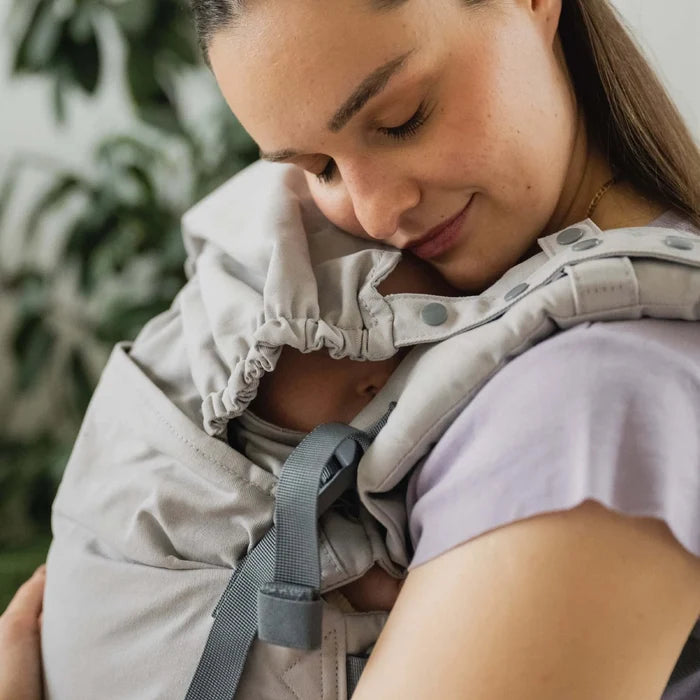 Boba X - The all-in-one baby carrier designed to last from birth to toddlerhood (0-36+ months or 7-45 lbs). Versatile and fully adjustable in width and height for a perfect fit. Gray