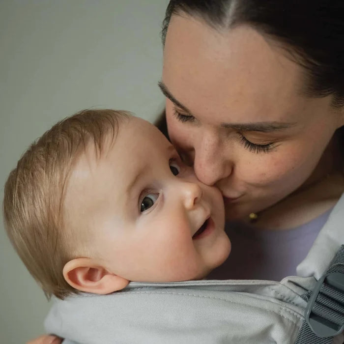 Boba X - The all-in-one baby carrier designed to last from birth to toddlerhood (0-36+ months or 7-45 lbs). Versatile and fully adjustable in width and height for a perfect fit. Gray