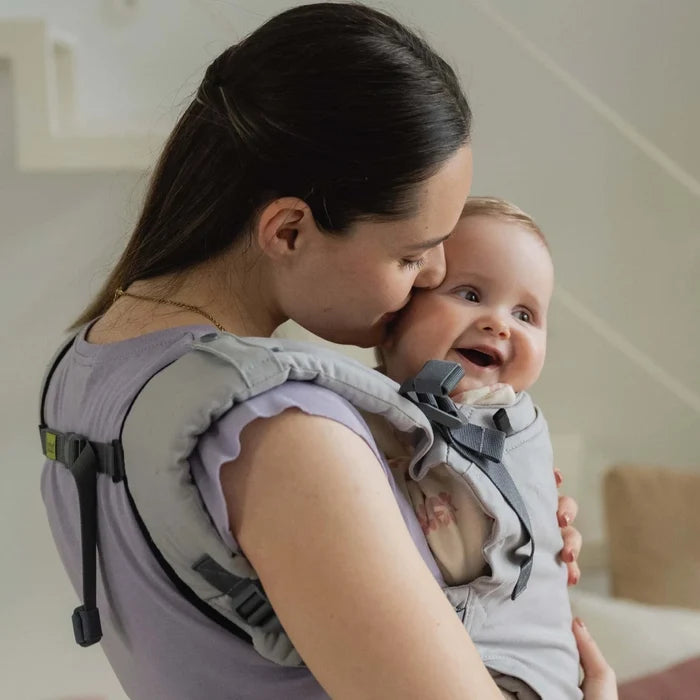 Boba X - The all-in-one baby carrier designed to last from birth to toddlerhood (0-36+ months or 7-45 lbs). Versatile and fully adjustable in width and height for a perfect fit. Gray
