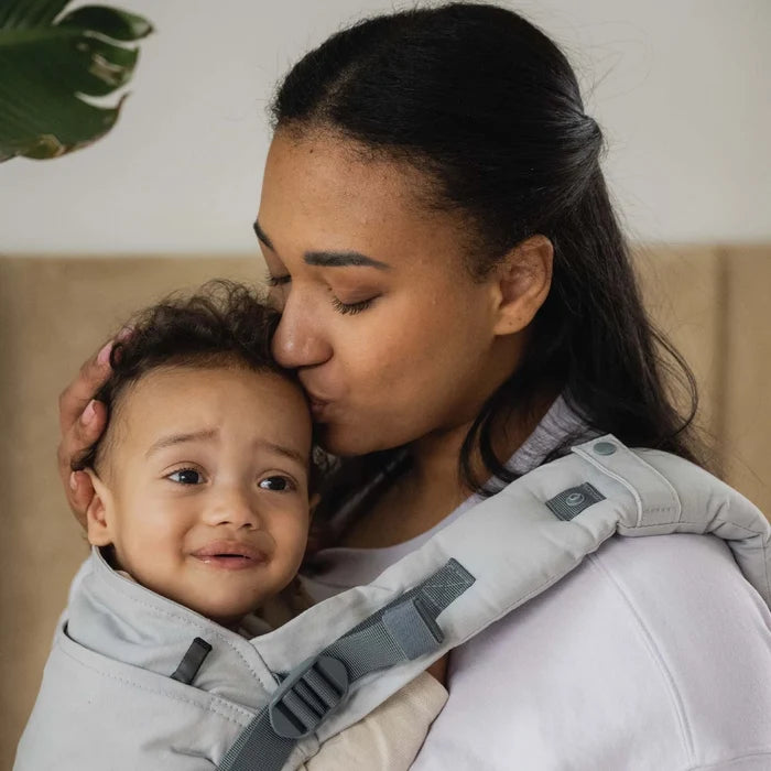 Boba X - The all-in-one baby carrier designed to last from birth to toddlerhood (0-36+ months or 7-45 lbs). Versatile and fully adjustable in width and height for a perfect fit. Gray