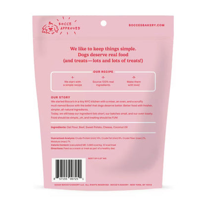 Bocce's Bakery Burgers & Fries Dog Treats, 5 oz