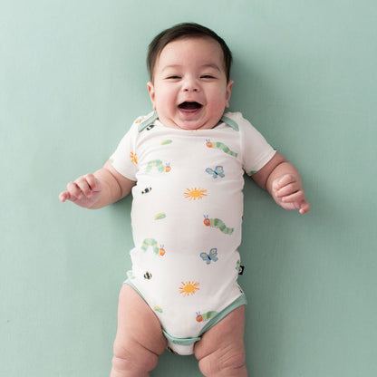 Kyte BABY Short Sleeve Bodysuits Bodysuit in The Very Hungry Caterpillar™ and Friends