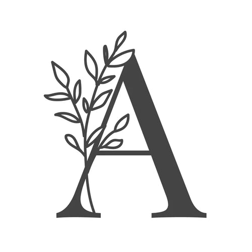 Botanical Letter Wall Decor