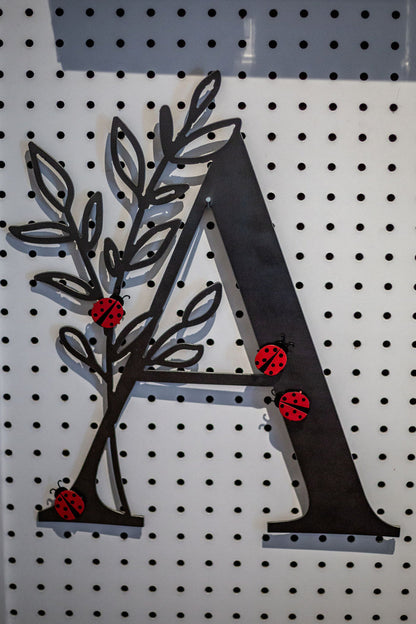 Botanical Letter Wall Decor
