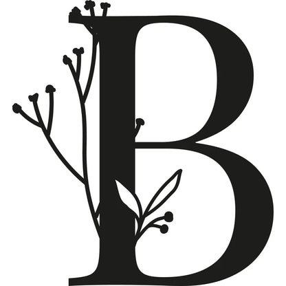 Botanical Letter Wall Decor