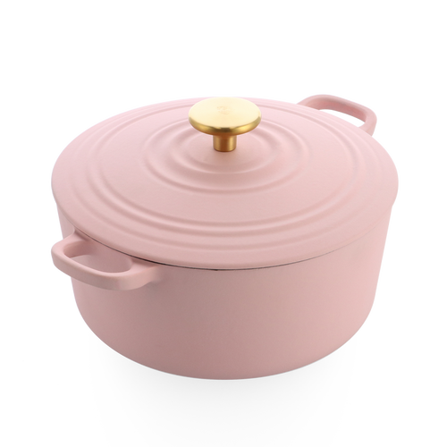 Bourgogne braadpan 24cm/4.2L Blush pink