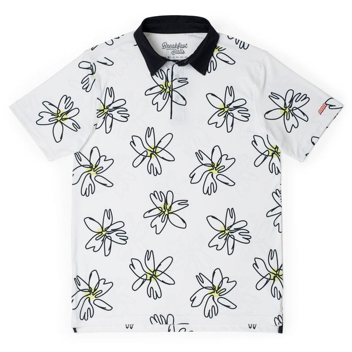 RSVLTS RSVLTS Breakfast Balls All-Day Polo "Flower Doodle" – All-Day Polo