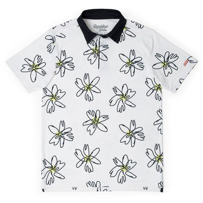 RSVLTS RSVLTS Breakfast Balls All-Day Polo "Flower Doodle" – All-Day Polo