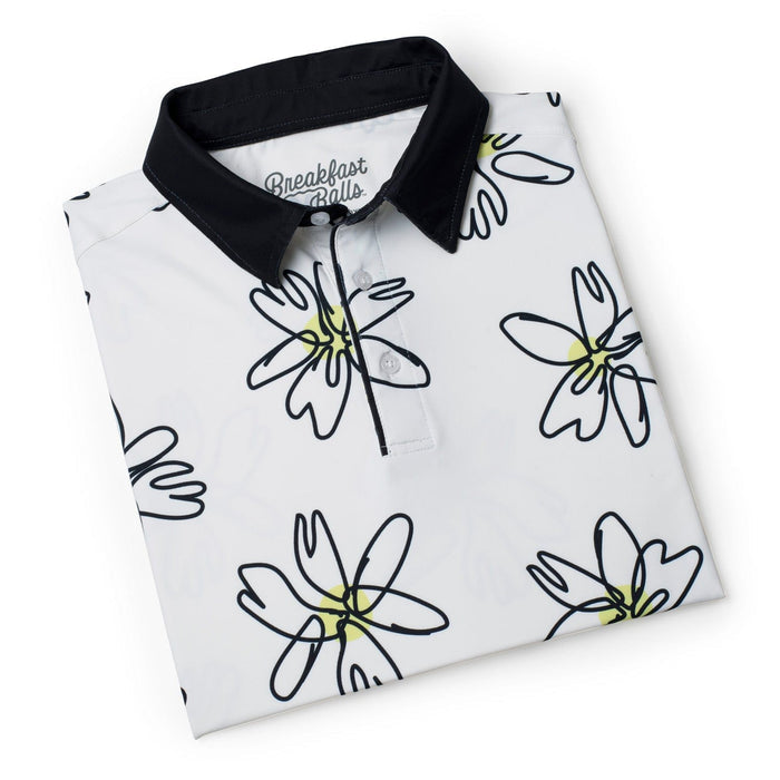 RSVLTS RSVLTS Breakfast Balls All-Day Polo "Flower Doodle" – All-Day Polo