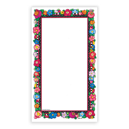 Bright Blossoms Notepad