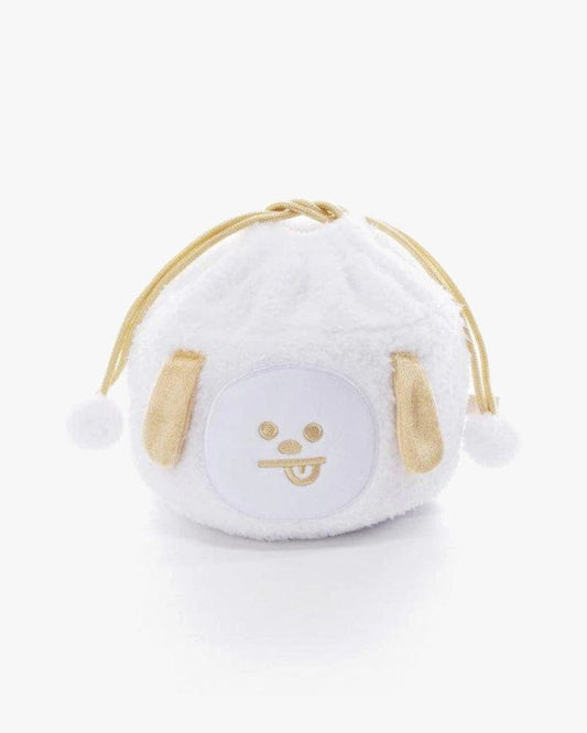 BT21© CHIMMY Twinkle Edition Plush Drawstring Pouch