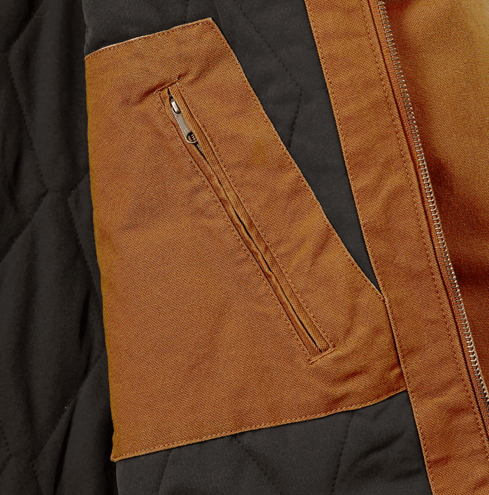 Carhartt Montana Rugged Flex™ Relaxed Fit Duck Insulated Jacket - Brown