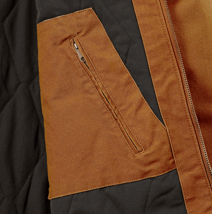 Carhartt Montana Rugged Flex™ Relaxed Fit Duck Insulated Jacket - Brown
