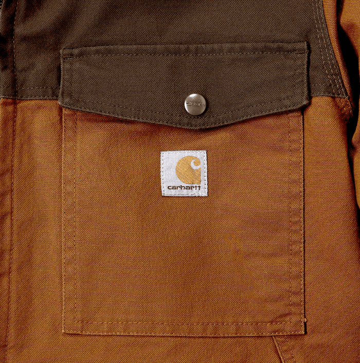 Carhartt Montana Rugged Flex™ Relaxed Fit Duck Insulated Jacket - Brown
