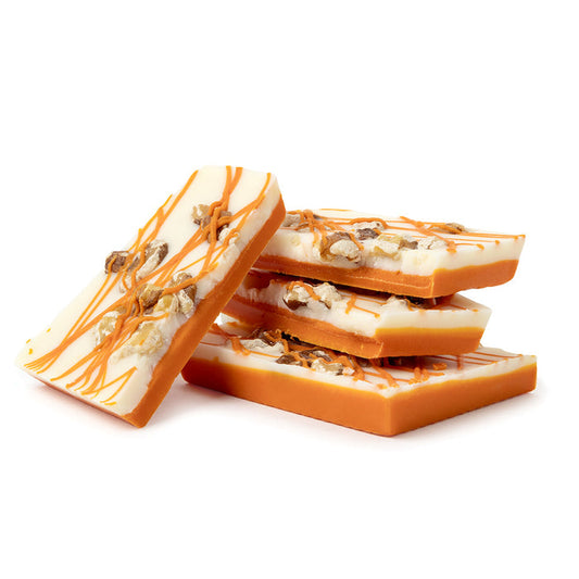 Carrot Cake Flavored Chocolate Bark Candy - 5 LB