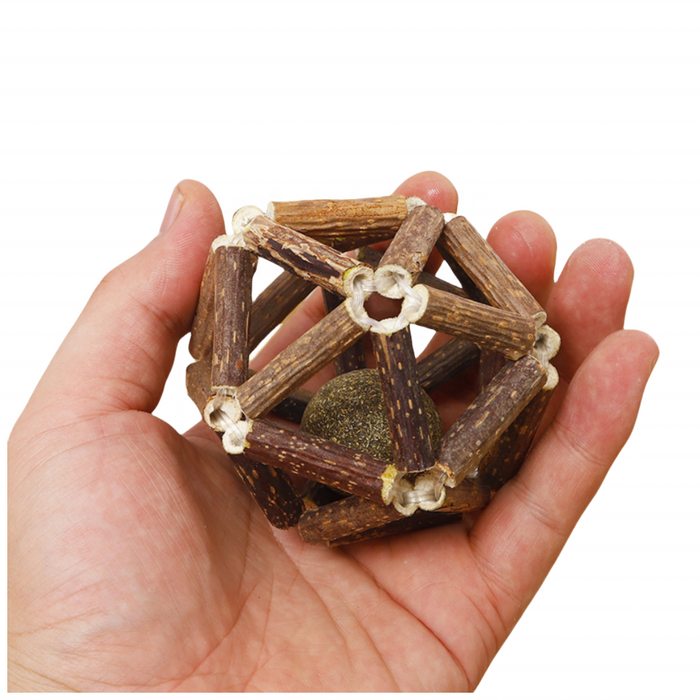 Cat Toy Interactive Japanese Organic Catnip and Dried Mint - Dog.Dog.Cat.