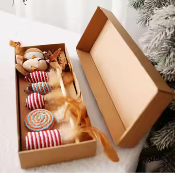 Cat Toy Kit in a Box - Wand Toy + 7 Toys (2 Attachments + 5 Standalone) - Complete Play Set - Dog.Dog.Cat.