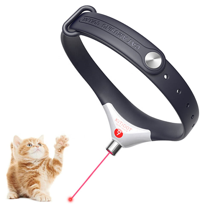 Cat Toy Laser Pointer Collar - Dog.Dog.Cat.