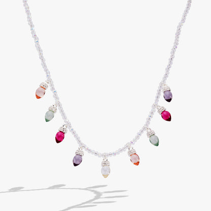 Christmas Muted Light Bulb Necklace