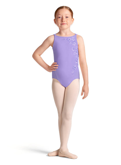 CL40009 Cara Child Boat Neck Leotard