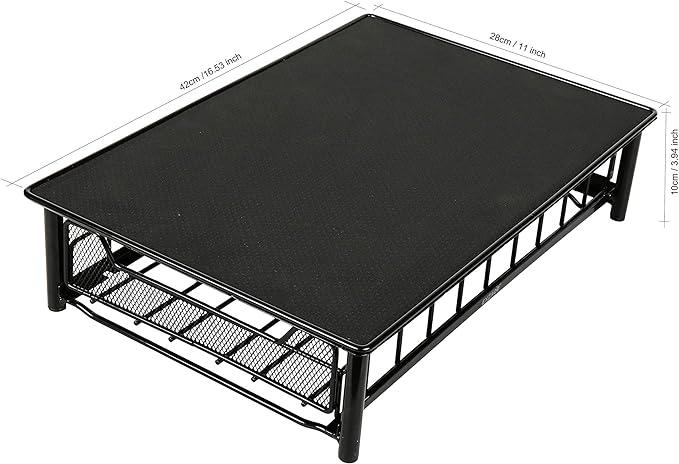 Coffee Capsule Storage Drawer and Coffee Machine Stand for Tassimo Pods | EXTS120-60 | Black