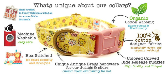 Comic Book Dog Collar – Pop Art Pet Collar – Handmade USA - Dog.Dog.Cat.