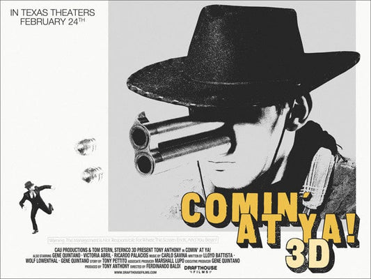 Comin At Ya 3D Jay Shaw poster
