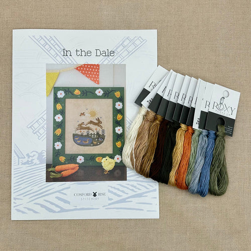 Cosford Rise Stitchery - In the Dale - Booklet Chart and/or Roxy Floss Pack