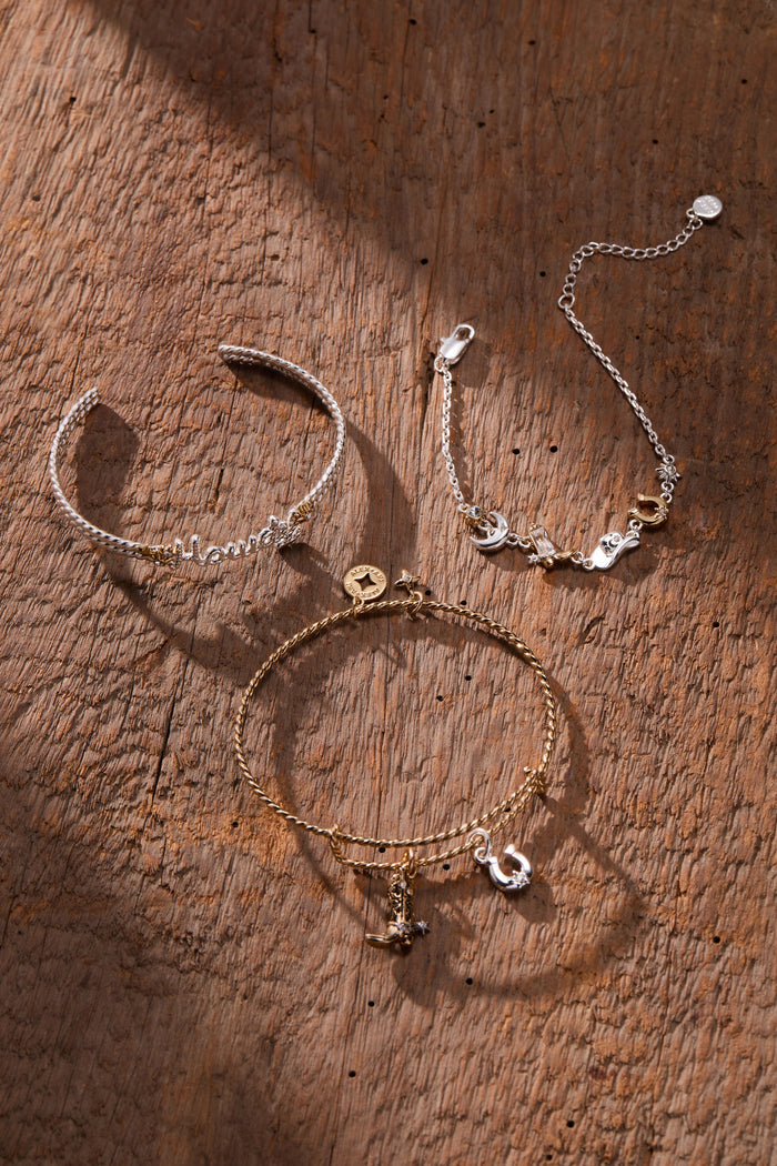 Cosmic Cowgirl Duo Charm Bangle
