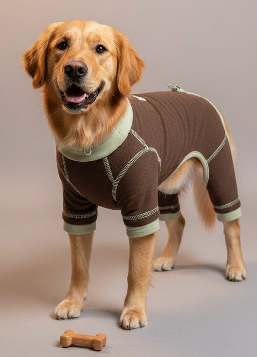 CozyStretch™ Wool-Blend Dog Base Layer - Dog.Dog.Cat.