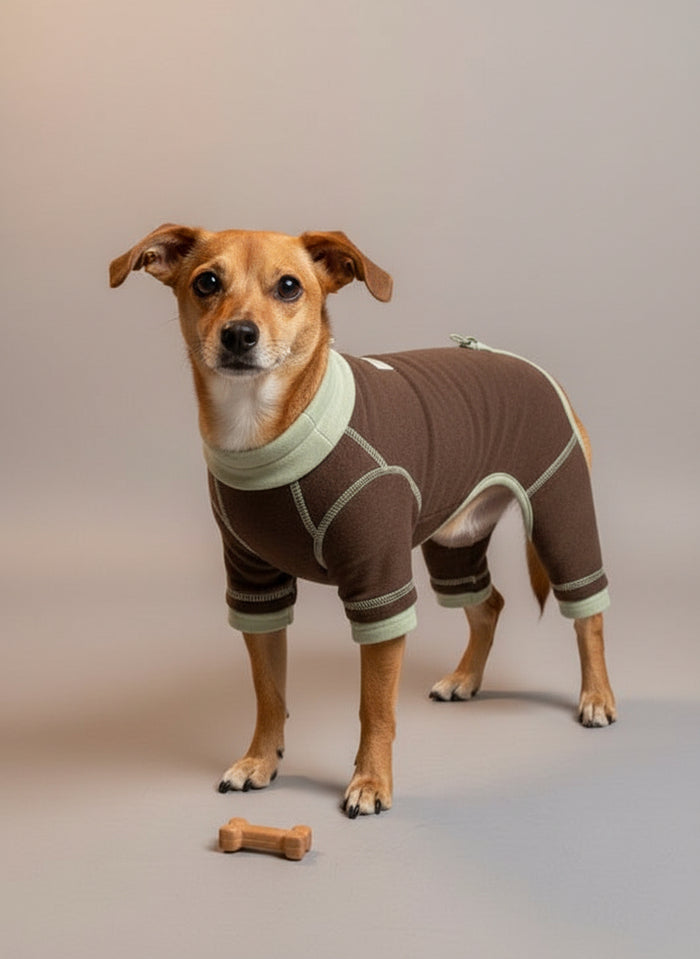 CozyStretch™ Wool-Blend Dog Base Layer - Dog.Dog.Cat.