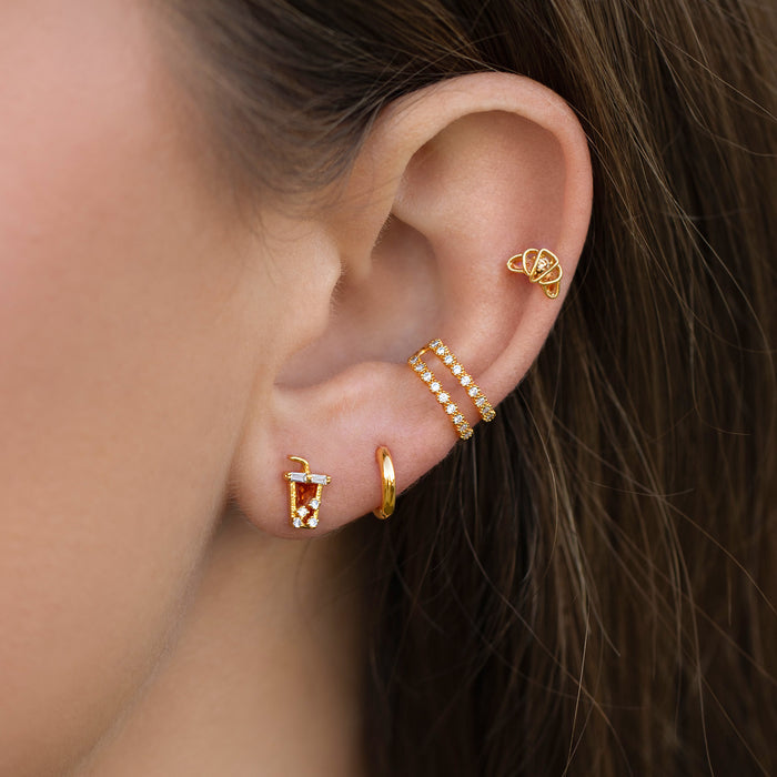 Croissant Studs