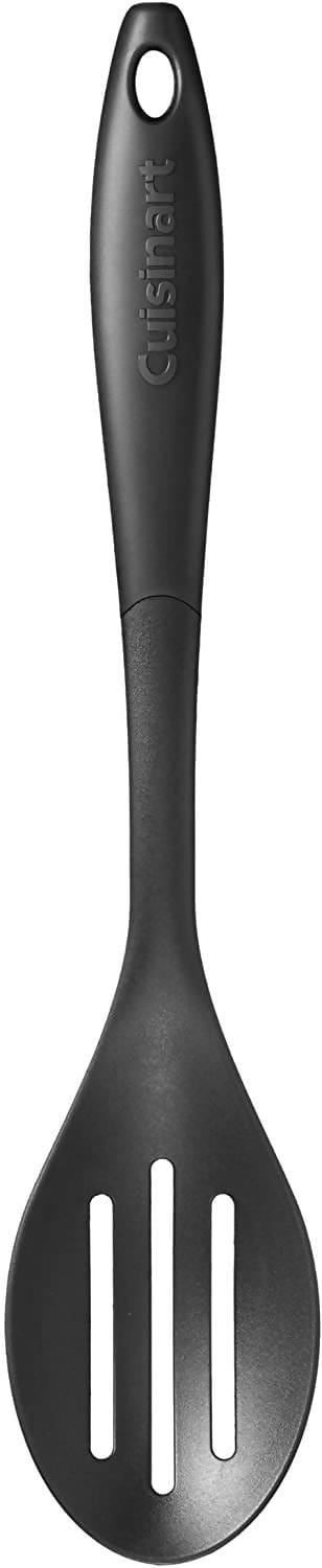 Cuisinart Curve Handle Nylon Slotted Spoon (Black) - CU-CTG-01-LS Elegant AccScents