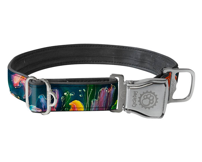 Cycle Dog Collar - Water Lily - Dog.Dog.Cat.