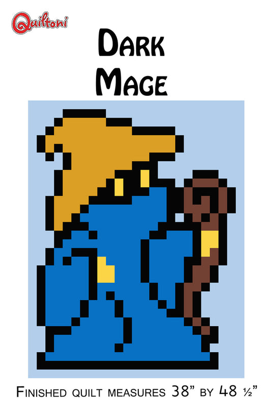 Dark Mage Lap Quilt Pattern PDF