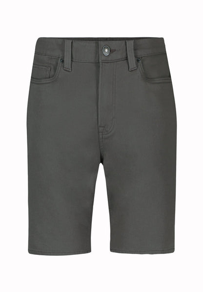 Buffalo Men Shorts Grey Denim Denim Shorts Stretch Soft Cotton Relaxed Straight Fit
