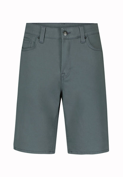 Buffalo Men Shorts Blue Denim Denim Shorts Stretch Soft Cotton Relaxed Straight Fit