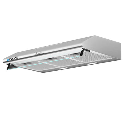 Devanti 900mm Range Hood 90cm Rangehood Stainless Steel - Devanti