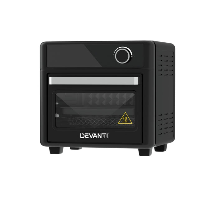 Devanti Air Fryer 15L LCD Fryers Oven - Devanti