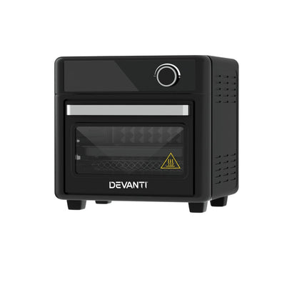 Devanti Air Fryer 15L LCD Fryers Oven - Devanti